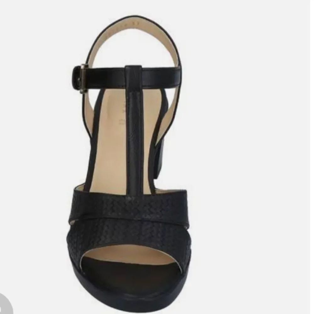 WOMEN"S BARKER COMFORT ADJUSTABLE BUCKLE ANKLE STRAP OPEN TOE SANDAL